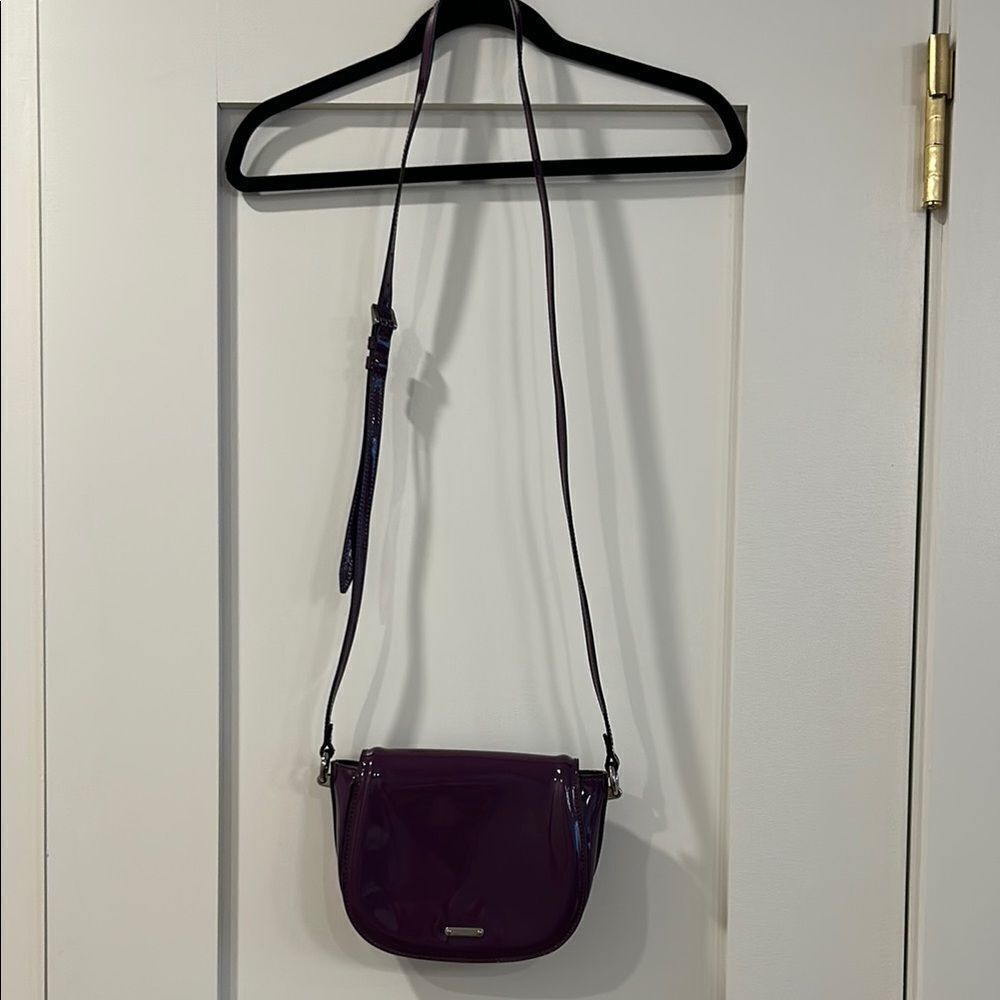 Burberry Purple Crossbody Bag with Dustbag